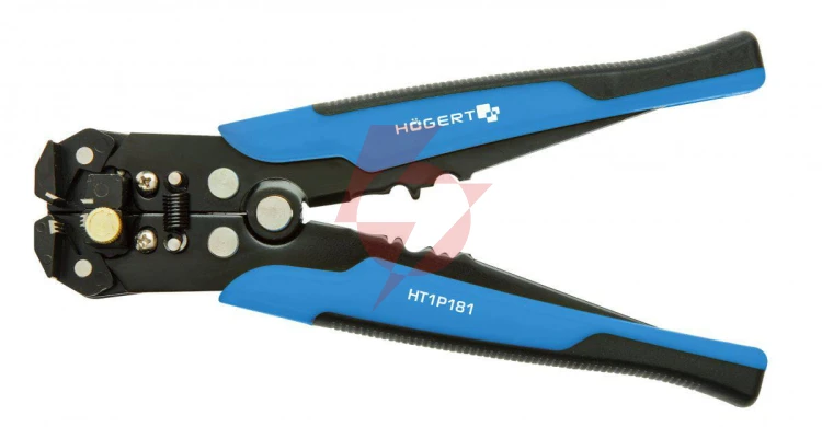 Hoegert ht1p181 automatyczny ściągacz izolacji 205 mm, 0.2-6.0 mm2