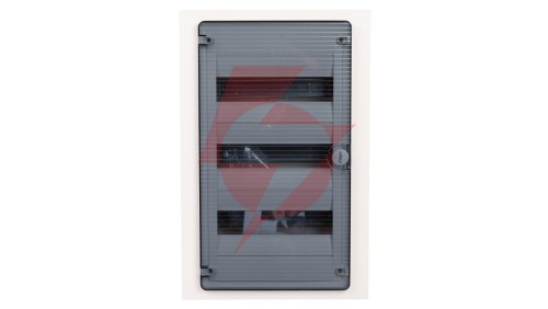 Rozdzielnica modułowa 3x12 podtynkowa IP40 Golf (drzwi transparentne) VF312TD
