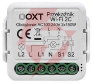 Moduł oxt mini przekaźnik 2 obwody wifi tuya t222