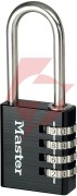 Kłódka z szyfrem długa master lock 7640eurdblklh