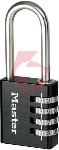 Kłódka z szyfrem długa master lock 7640eurdblklh