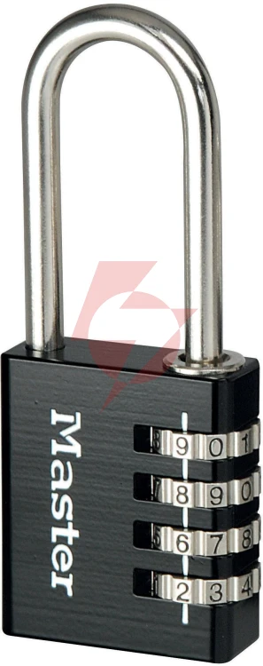 Kłódka z szyfrem długa master lock 7640eurdblklh