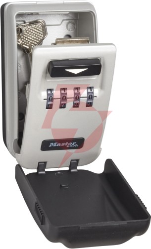 Skrytka na klucze z szyfrem podświetlona master lock 5425eurd