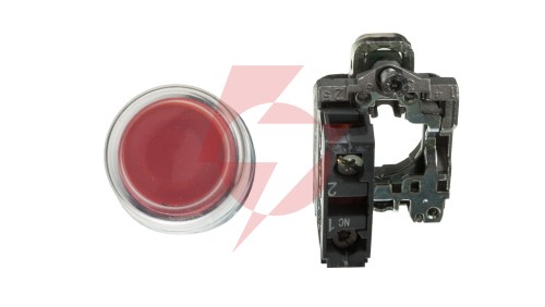 Przycisk sterowniczy 22mm czerwony z samopowrotem 1R XB4BP42