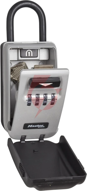 Skrytka na klucze z możliwością zawieszenia i szyfrem podświetlona master lock 5424eurd