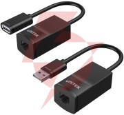 Unitek y-ue01001 przedłużacz usb 1.1 do 60m pod kabel kat.5e