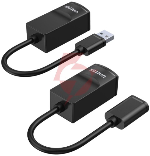Unitek y-ue01001 przedłużacz usb 1.1 do 60m pod kabel kat.5e