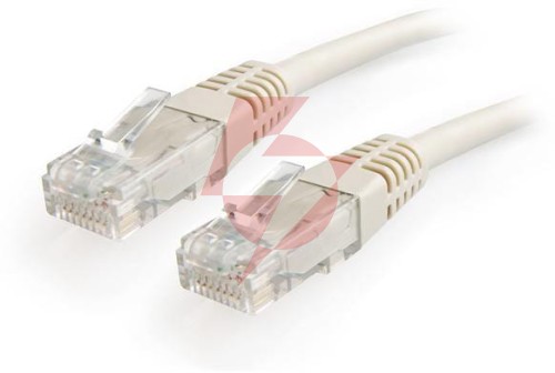 Patchcord kat5e utp 0,25m szary 