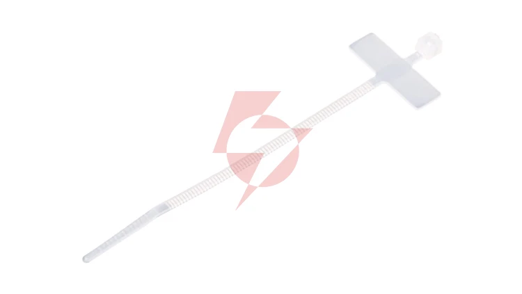 Opaska kablowa z tabliczką opisową 100x2,5 biała BMT52100E / 52100ME /100szt./