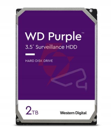 Dysk wd purple 2tb wd23purz