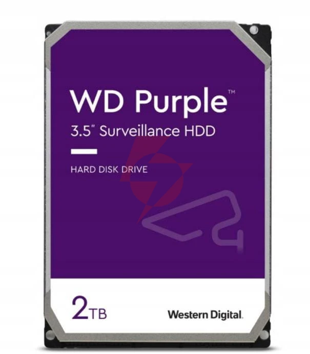 Dysk wd purple 2tb wd23purz