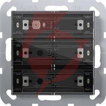 Gira czujnik przyciskowy 4 komfort 3x knx system 55 504300