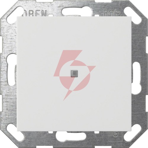 Gira czujnik przyciskowy 1x knx/one system 55 czysta biel mat 517127