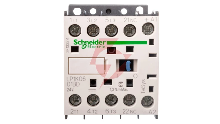 Stycznik mocy 6A 3P 24V DC 0Z 1R LP1K0601BD