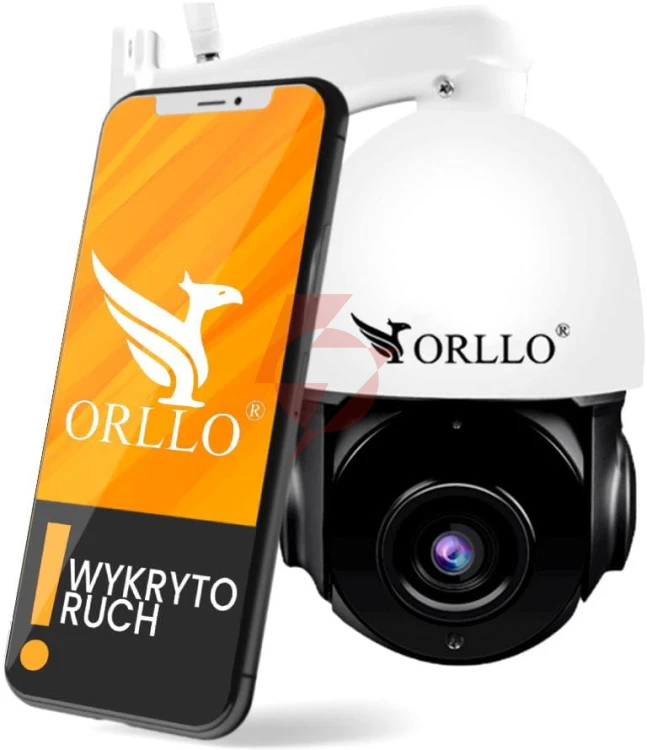 Kamera ip orllo z18 obrotowa zewnętrzna sim 4mp