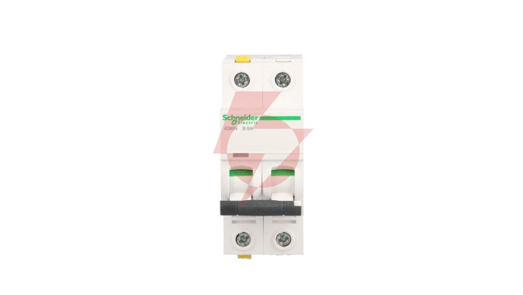Wyłącznik nadprądowy 2P B 6A 6kA AC iC60N-B6-2 Acti9 A9F03206