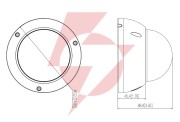 Kamera ip dahua sd22204db-gny