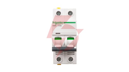 Wyłącznik nadprądowy 2P C 20A 6kA AC iC60N-C20-2 Acti9 A9F04220
