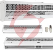 Kurtyna powietrzna ferono fk120e3 z nagrzewnicą elektryczną 