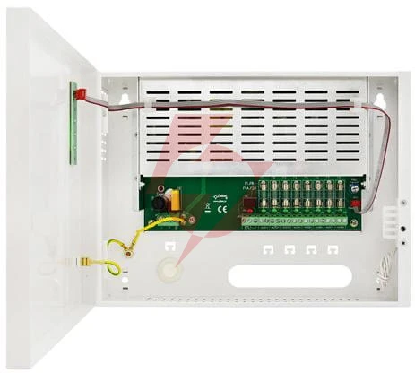 Zasilacz impulsowy stabilizowany do 8 kamer hd pulsar hpsdc-12v8x1a 12v/8a/8×1a/topic