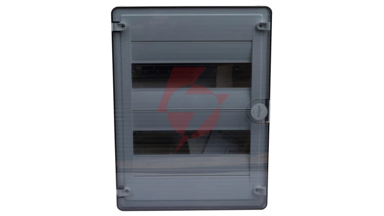 Rozdzielnica modułowa 2x12 natynkowa IP40 Golf (drzwi transparentne) VS212TD