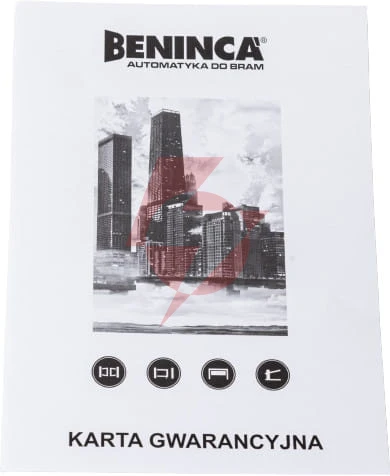 Zestaw beninca kbill30m.pm 230v do bram dwuskrzydłowych