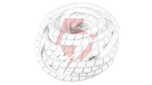 Wężyk ochronny spiralny WSN 24/V2 biały E01WS-01010300800 /10m/