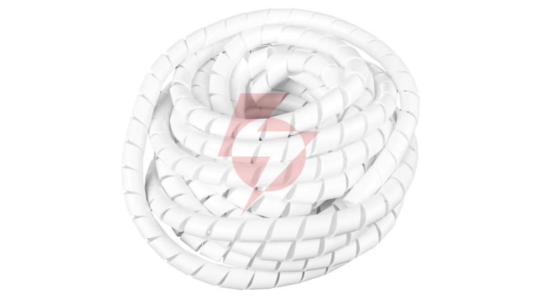 Wężyk ochronny spiralny WSN 24/V2 biały E01WS-01010300800 /10m/
