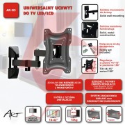 Uchwyt tv ścienny led/lcd art 10-42