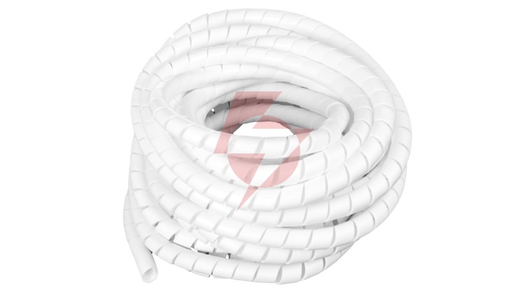 Wężyk ochronny spiralny WSN 15/V2 biały E01WS-01010300600 /10m/