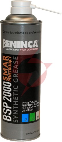 Chemia: smar syntetyczny (penetrujący) beninca bsp2000 500ml do bram/automatyki/napędów