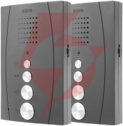 Domofon ''eura'' adp-51a3 ''difesa'' - 1-rodzinny, 2 unifony, interkom, grafit 