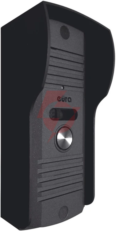 Domofon ''eura'' adp-51a3 ''difesa'' - 1-rodzinny, 2 unifony, interkom, grafit 
