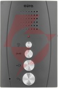 Domofon ''eura'' adp-51a3 ''difesa'' - 1-rodzinny, 2 unifony, interkom, grafit 