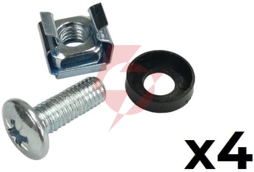 Adapter montażowy atte add-rack2u2 z otworowaniem cofnięty