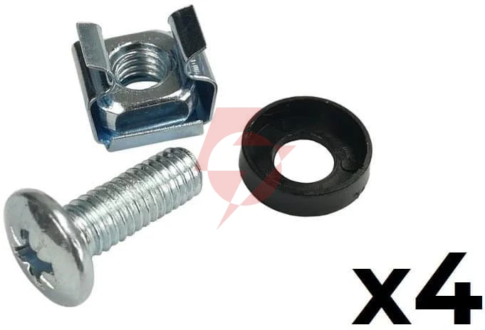 Adapter montażowy atte add-rack2u2 z otworowaniem cofnięty
