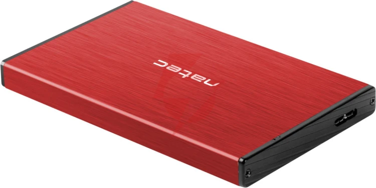 Zewnętrzna obudowa dysku natec rhino go sata 2.5cala usb 3.0 czerwony
