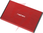 Zewnętrzna obudowa dysku natec rhino go sata 2.5cala usb 3.0 czerwony