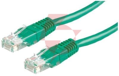 Patchcord u/utp kat.5e 2m zielony