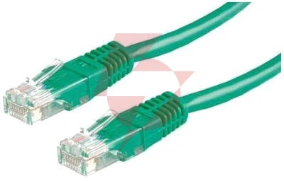 Patchcord u/utp kat.5e 2m zielony