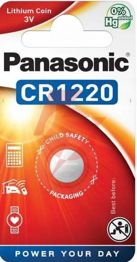 Bateria cr1220 1bl panasonic 3v 35mah (1 szt.)