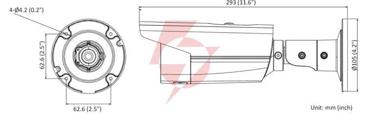 Kamera ip hikvision ds-2cd2t23g2-4i (2.8mm) (d)