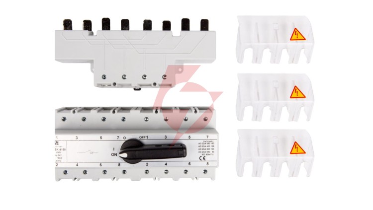 Przełącznik sieć-agregat 160A 4P PRZK-4160W02