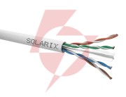 Kabel skrętka solarix cat.6 u/utp pvc karton 305m