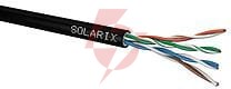Kabel skrętka solarix cat.6 u/utp uv szpula 500m