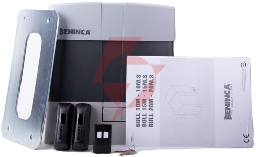 Zestaw beninca kbull10m.s.pm 230v do 1000kg bram przesuwnych