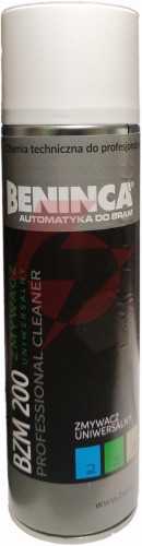 Chemia: zmywacz uniwersalny beninca bzm200 500ml do bram/automatyki/napędów