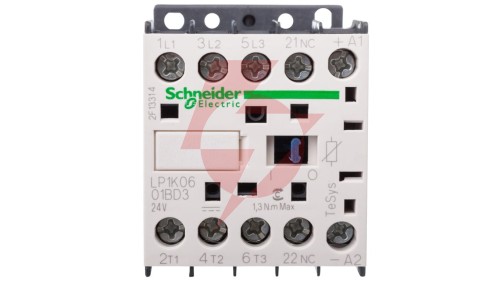 Stycznik mocy 6A 3P 24V DC 0Z 1R LP1K0601BD3