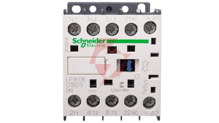 Stycznik mocy 6A 3P 24V DC 0Z 1R LP1K0601BD3