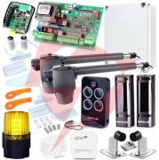 Zestaw genius g-bat 400 do bram 8m dwuskrzydłowych (lampa + stopka + odboje + moduł wi-fi)